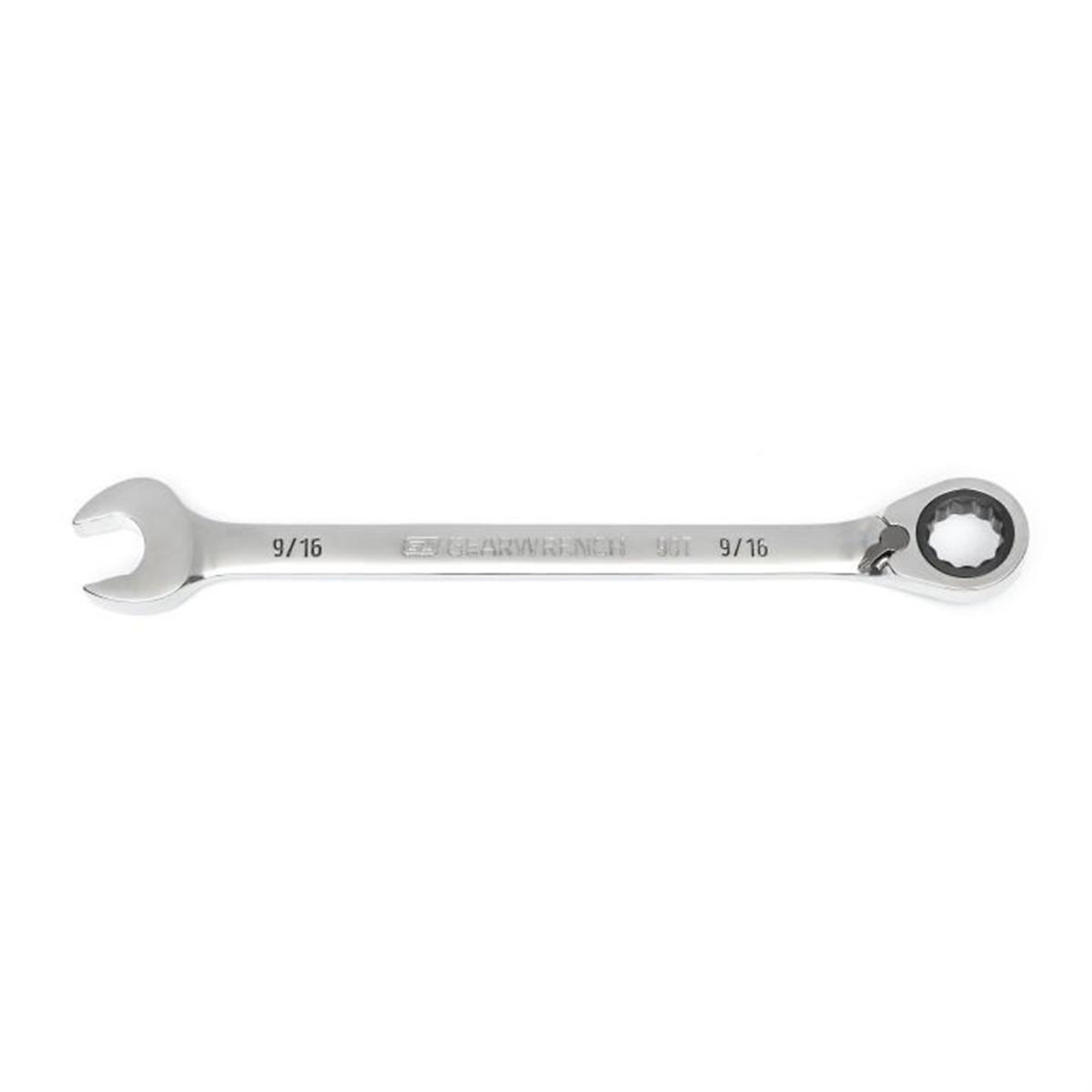 GearWrench Reversible Ratcheting Wrench — 9/16in., 90-Tooth, 12 Point, Model# KDT86646